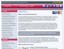 Tablet Screenshot of coloradobankruptcytraining.com